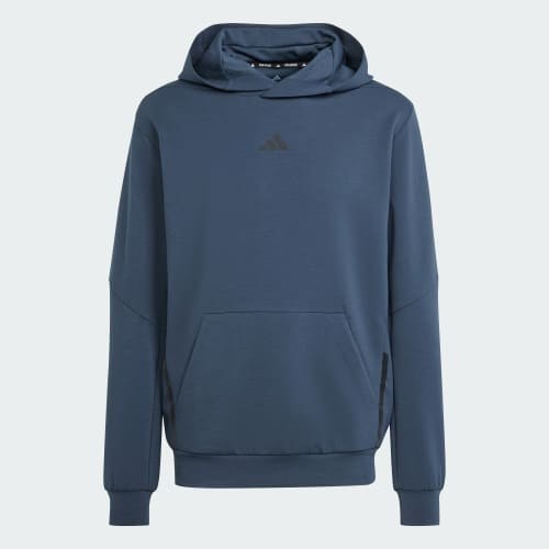 adidas men's Designed for Training hoodie (Aurora Ink)