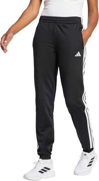 adidas Women's Tricot 3-Stripes Snap Track Pants