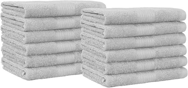Amazon Basics washcloths 12-pack