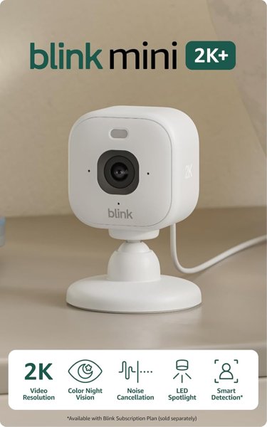 Blink Mini 2K+ indoor camera