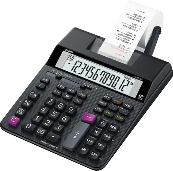 Casio HR-200RC printing calculator