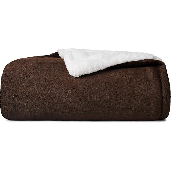 Casual Living queen sherpa blanket