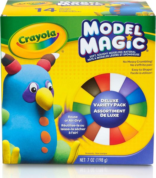 Crayola Model Magic Deluxe Variety Pack, 14 Count