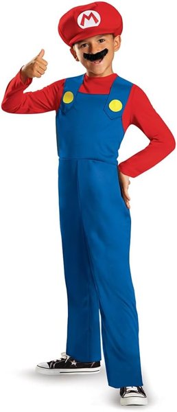 Super Mario kids costume