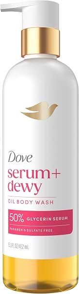 Dove Serum+ shower oil body wash