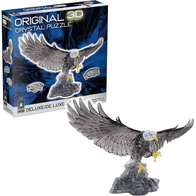 Eagle crystal 3D puzzle, 62 pieces