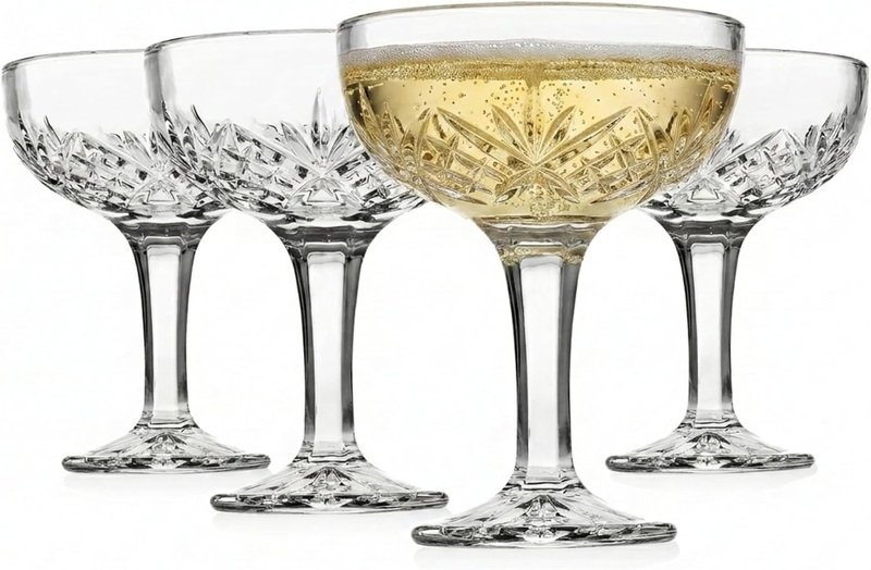 Godinger Dublin champagne coupes (4)