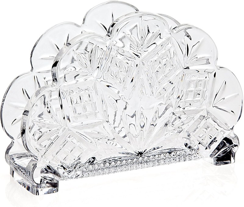 Godinger Dublin crystal napkin holder