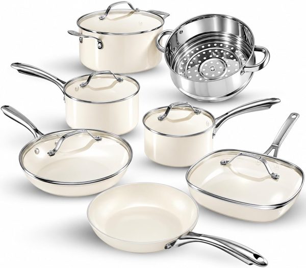 Gotham Steel 12-pc cookware set