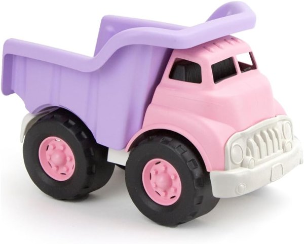 Green Toys pink dump truck
