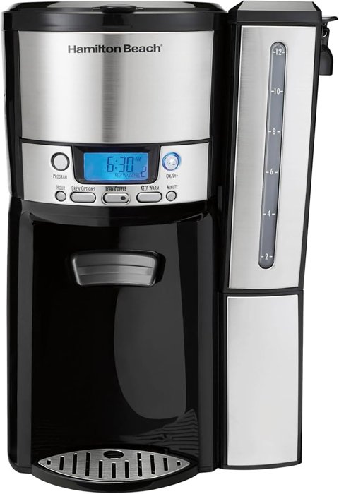 Hamilton Beach One Press 12-cup coffee maker