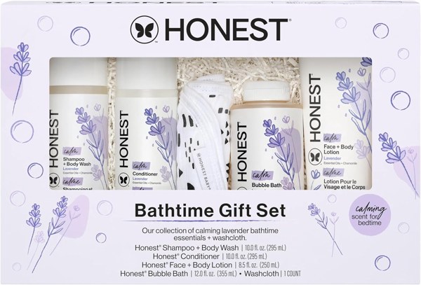 Honest Company bathtime gift set