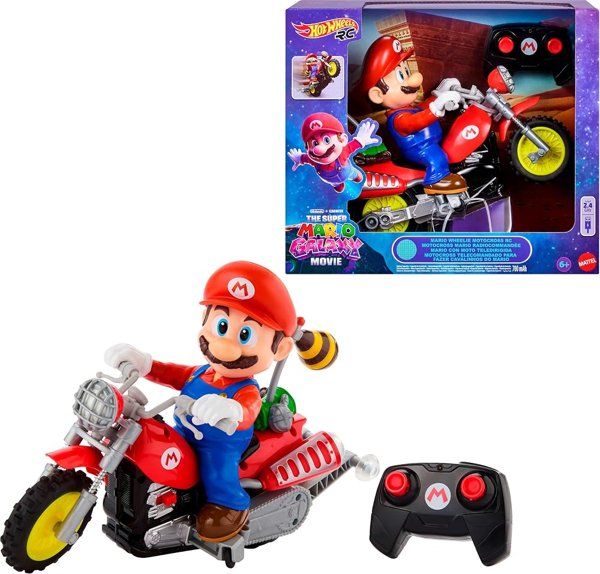 Hot Wheels Mario Wheelie RC