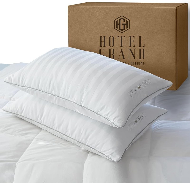 Hotel Grand feather down pillows king 2-pack