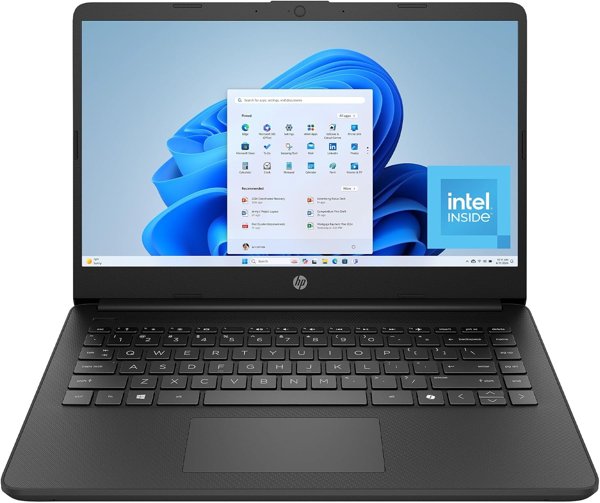 HP 14" laptop with Microsoft 365