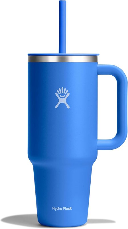 Hydro Flask travel tumbler with handle