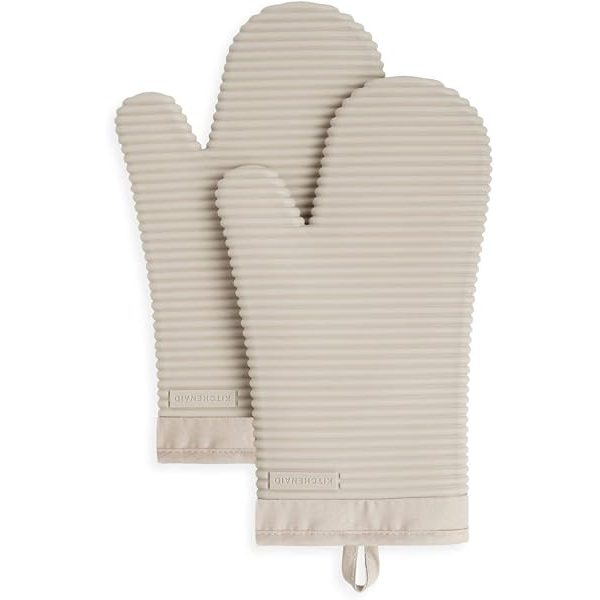 KitchenAid silicone oven mitts 2-pack