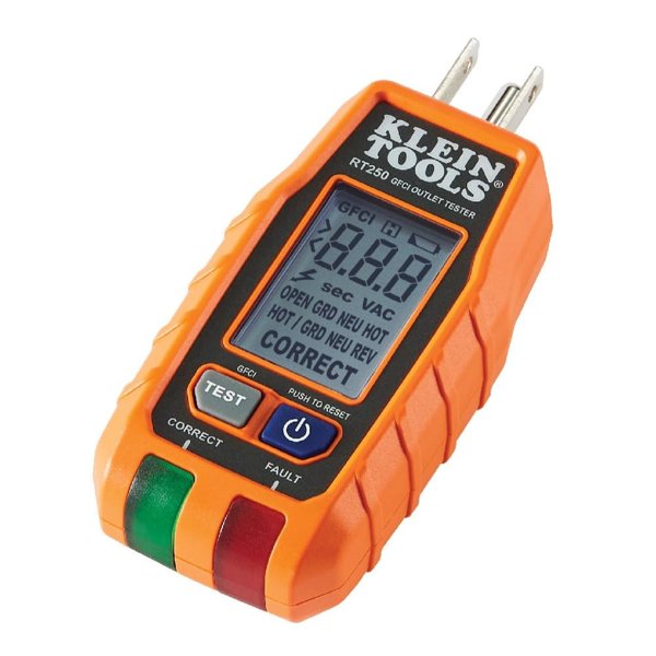 Klein Tools RT250 outlet tester