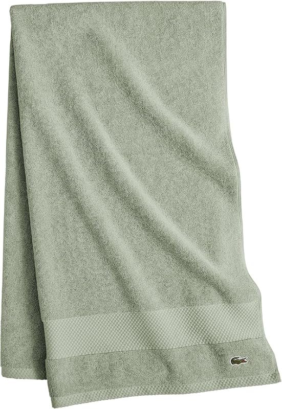 Lacoste Supima cotton bath towel