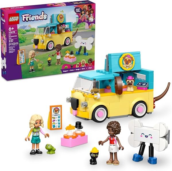 LEGO Friends pet accessories van