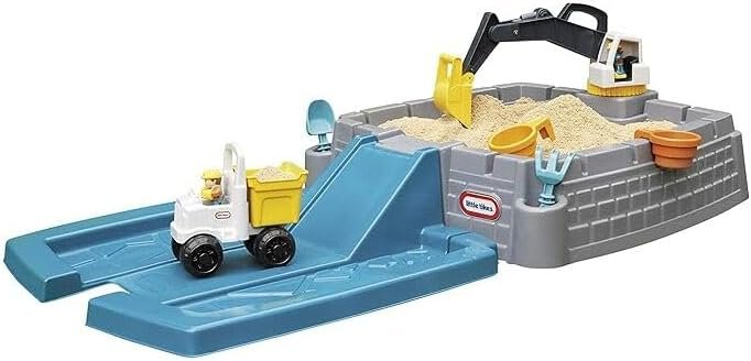 Little Tikes Dirt Diggers Excavator Sandbox with Lid
