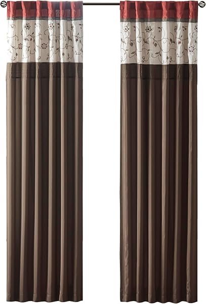 Madison Park embroidered curtain