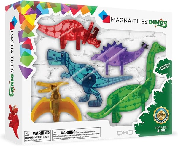 Magna-Tiles Dinos 5-pc set