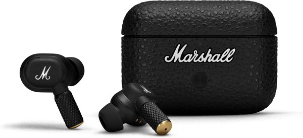 Marshall Motif II A.N.C. true wireless noise-canceling earbuds, black