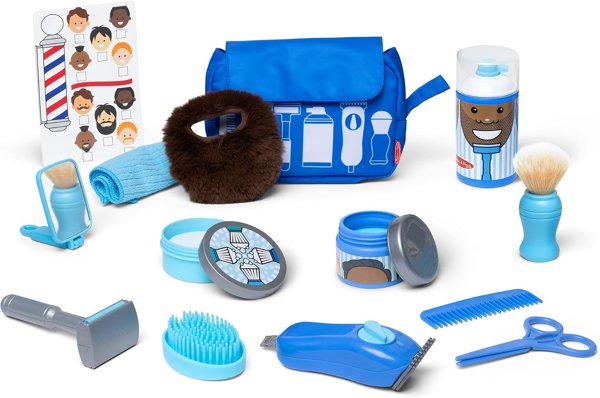 Melissa & Doug barber shop play set