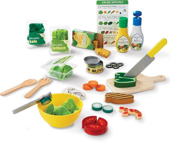 Melissa & Doug Slice and Toss salad set