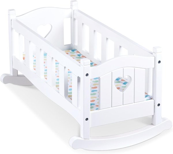 Melissa & Doug wooden doll cradle
