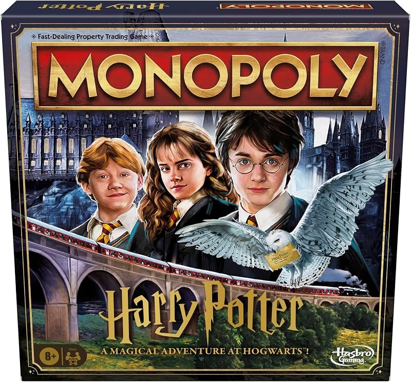 Hasbro Gaming Monopoly Harry Potter Edition board game