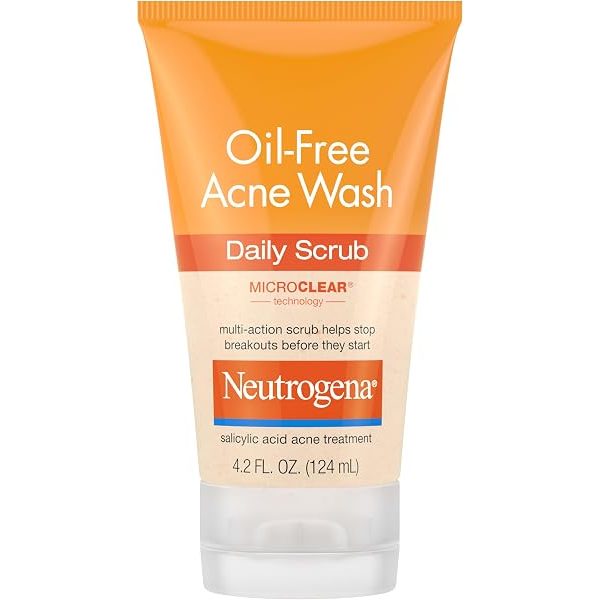 Neutrogena oil-free acne face scrub