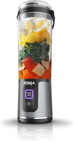 Ninja Blast cordless portable blender, 18 oz, black, BC151BK