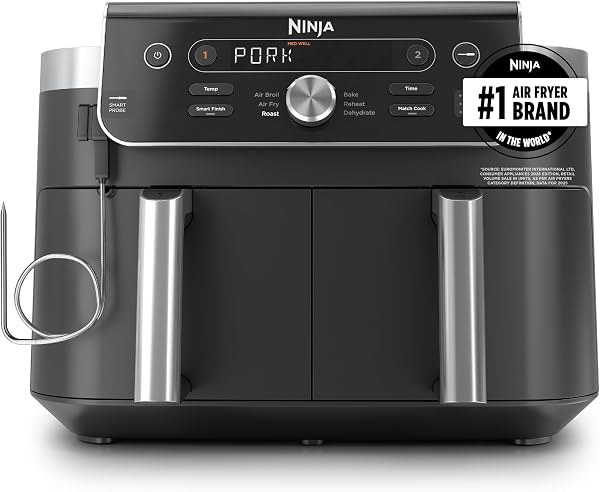 Ninja DualZone 10-quart smart 6-in-1 air fryer (DZ950)