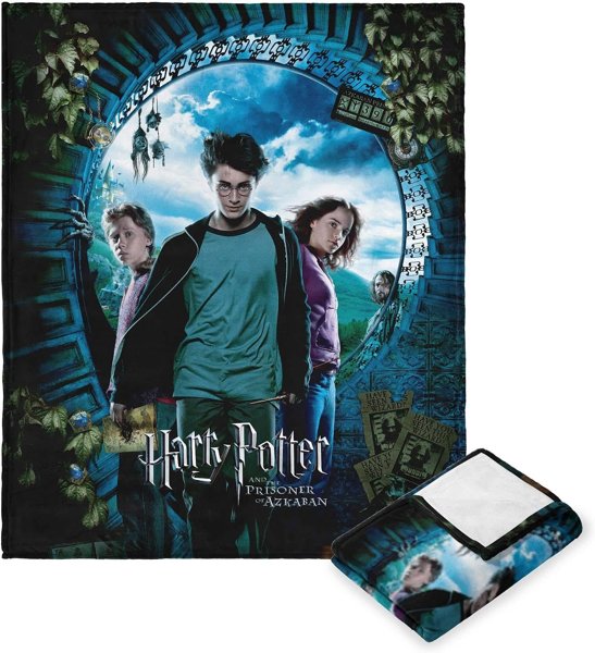 Northwest Harry Potter Core Three Silk Touch throw blanket