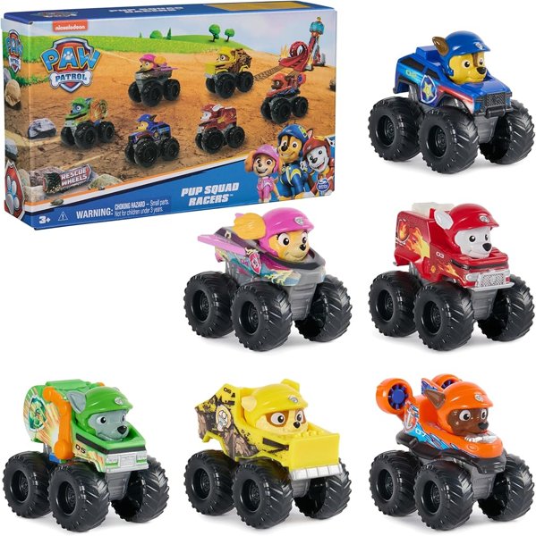 PAW Patrol Rescue Wheels 6-pack