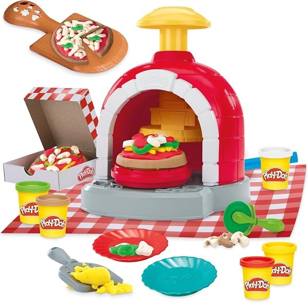 Play-Doh Stamp & Spin pizza playset