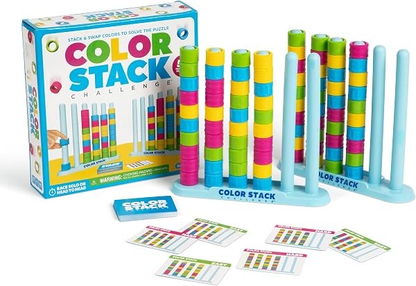 Color Stack Challenge color matching game by Relatable
