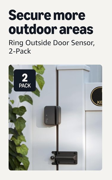 Ring Outside Door Sensor 2-pack
