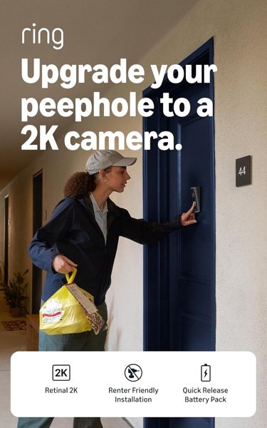 Ring Peephole Cam 2K