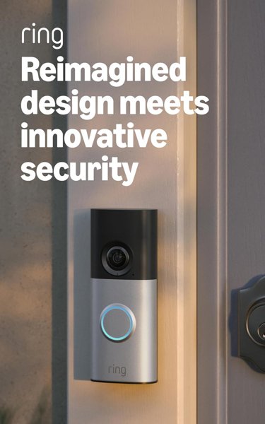 Ring Wired Doorbell 2K Plus