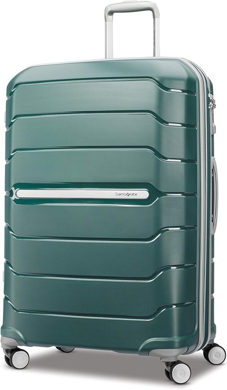 Samsonite Freeform large checked suitcase