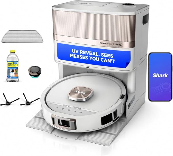 Shark PowerDetect UV Reveal robot vacuum + mop
