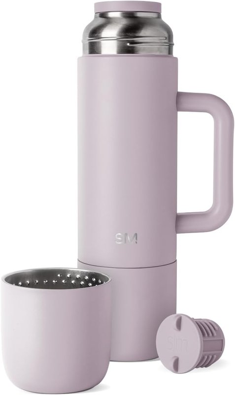 Simple Modern 36 oz thermos with 2 mugs