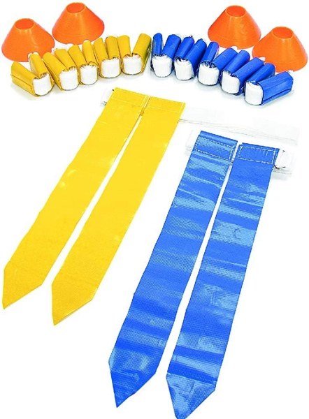 SKLZ Flag Football 10-Player Deluxe Set with Flags, Belts and Cones