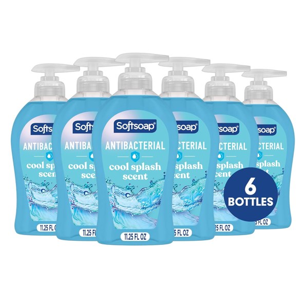 Softsoap antibacterial hand soap 6-pack