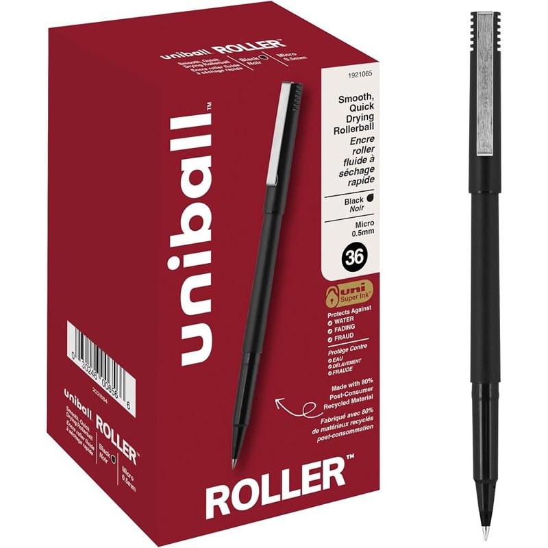 uniball Roller pens 36-pack