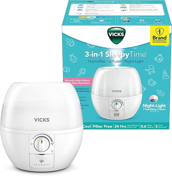 Vicks SleepyTime cool mist humidifier