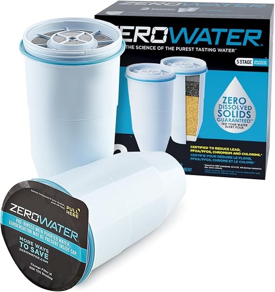 ZeroWater replacement filters 2-pack